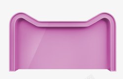 紫色简约天猫边框纹理素材