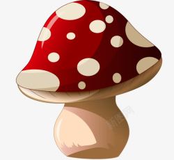雨季的蘑菇素材