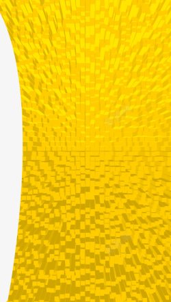 黄色方格双十二活动素材