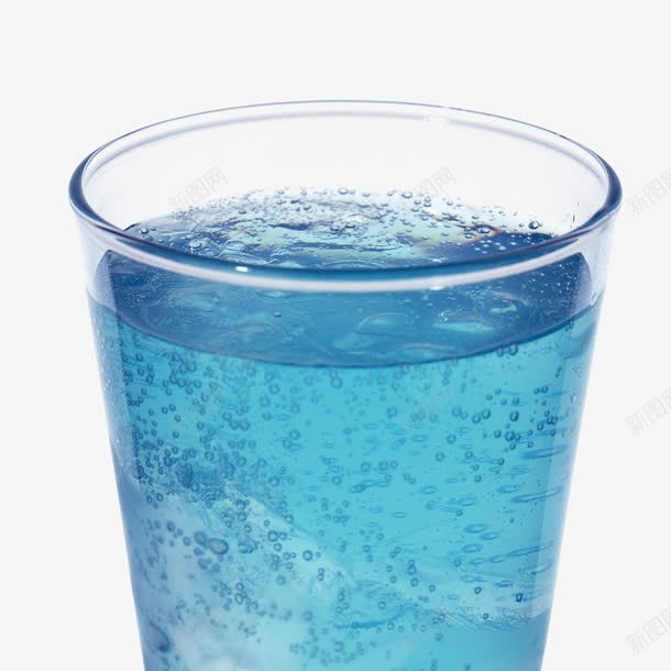 蓝色水杯png免抠素材_新图网 https://ixintu.com PNG免费水杯素材 水 液体 玻璃杯 蓝色液体