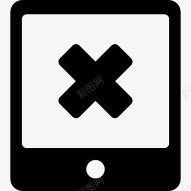 iPad的取消标志图标图标