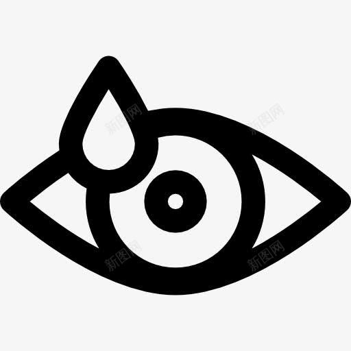滴眼液图标png_新图网 https://ixintu.com 光学 医疗 滴眼液 眼科 视觉