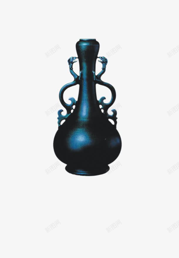 复古花瓶png免抠素材_新图网 https://ixintu.com 古董 复古 瓷器 精美 艺术品 花瓶