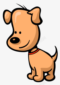 卡通可爱的小狗狗素材