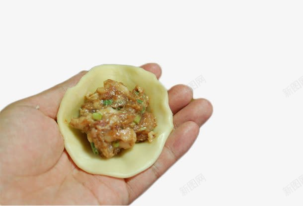 包水饺png免抠素材_新图网 https://ixintu.com 健康食品 水饺皮儿 美味的水饺图片 肉馅