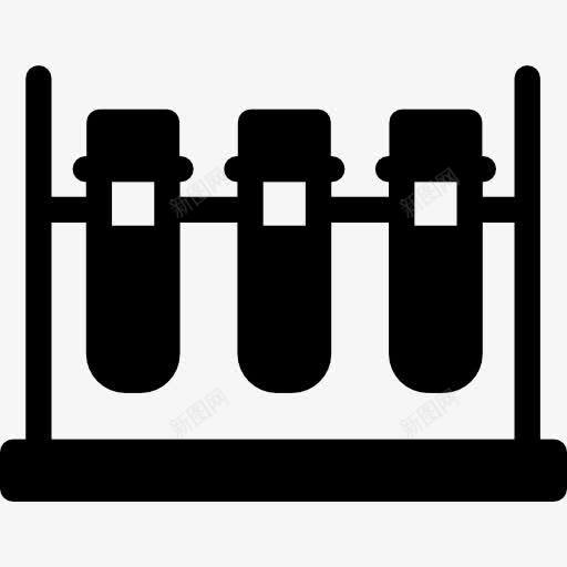 三试管图标png_新图网 https://ixintu.com 实验 实验室 实验室实验 教育 科学 试管