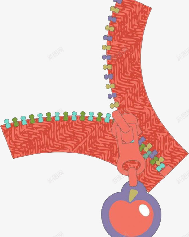 创意拉链图png免抠素材_新图网 https://ixintu.com 五金 彩色 拉链 拉链图 拉链装饰 拉锁 服装拉链 牛仔拉链 红色