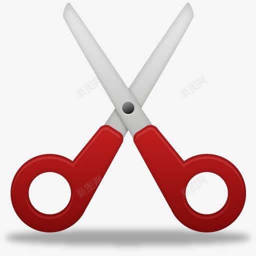 剪刀漂亮的办公室图标设置第部分png_新图网 https://ixintu.com scissors 剪刀