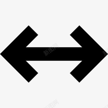 双点箭头指向不同的方向图标图标