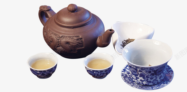 茶具png免抠素材_新图网 https://ixintu.com 中国风 杯具 水壶 茶具 茶壶 茶杯