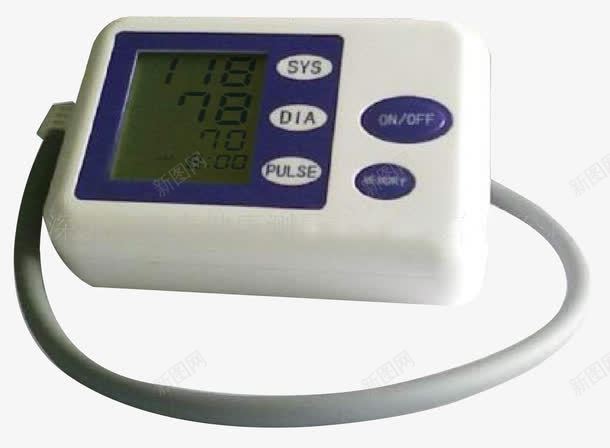 全自动血压计png免抠素材_新图网 https://ixintu.com 医用 家用 数字血压计 测血压 电子测医器 自动