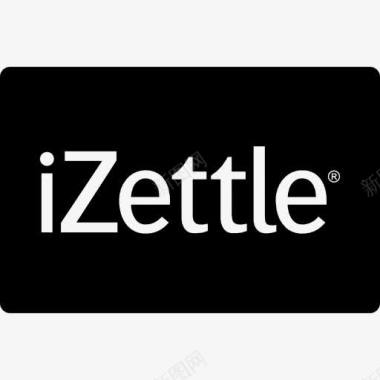 iZettle标识的工资卡图标图标