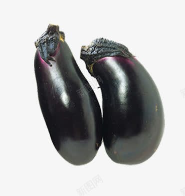 紫色茄子png免抠素材_新图网 https://ixintu.com 果实 紫色茄子 茄子 蔬菜 食物