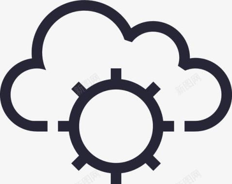 云端开发图标图标