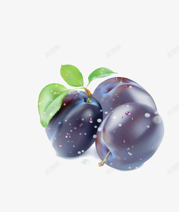 创意黑布林png免抠素材_新图网 https://ixintu.com 创意水果 新鲜水果图片 黑布林