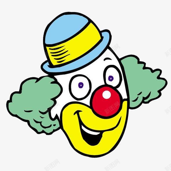 小丑头部装饰png免抠素材_新图网 https://ixintu.com 头部装饰 小丑 幽默 搞笑