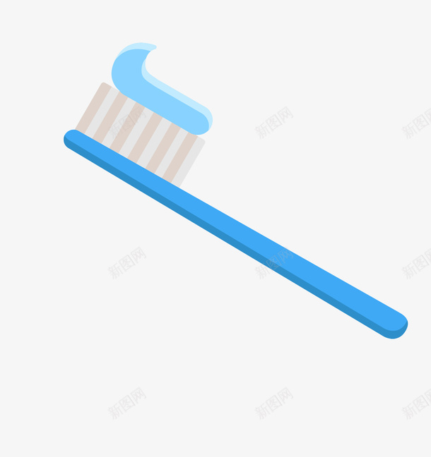 牙膏清洁护理图标png_新图网 https://ixintu.com 可爱 干净 打扫 打理 柔软 清扫 清洁 清洁和护理相关UI图标 清理 牙刷 牙膏 蓝色牙膏