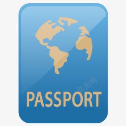 PASSPORT护照图标高清图片
