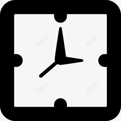 模拟时钟图标png_新图网 https://ixintu.com 分钟 小时 工具 广场 技术 时钟 时间