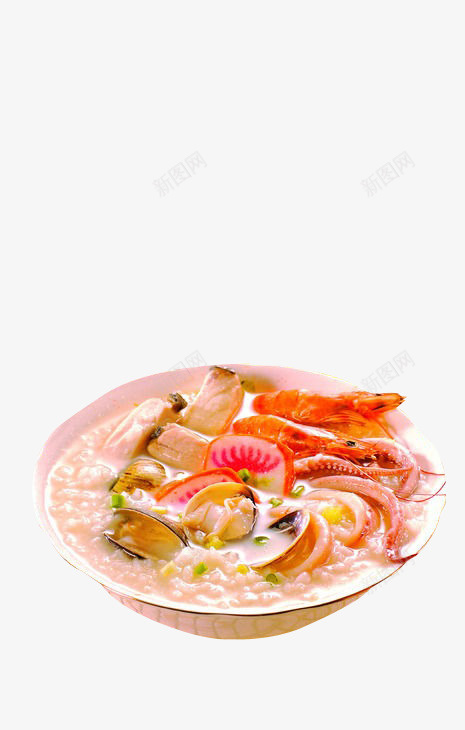 美味海鮮粥png免抠素材_新图网 https://ixintu.com 海鮮粥 粥品 美味 美食 餐饮