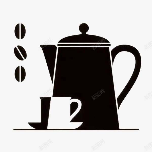 创意黑白风格咖啡图标png免抠素材_新图网 https://ixintu.com 创意风格 创意黑白风格咖啡图标设计矢量图案免费下载 咖啡 咖啡标志 图标 矢量图案 设计 黑白风格