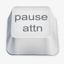 暂停经办人键盘按键图标png_新图网 https://ixintu.com attn pause 暂停 经办人