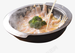 清汤石锅鱼底料素材