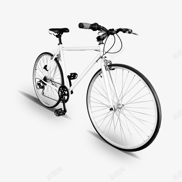 灰色自行车骑行元素png免抠素材_新图网 https://ixintu.com 出行 圆弧 把手 灰色 纹理 自行车 质感 骑行