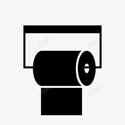 厕所卷纸图标png_新图网 https://ixintu.com 卷纸