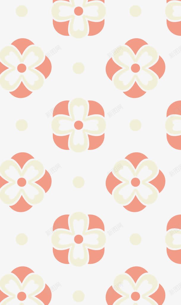 粉色花朵底图图案矢量图ai免抠素材_新图网 https://ixintu.com 可做枕套设计稿 布艺方面设计 底图纹理 粉粉的 矢量图