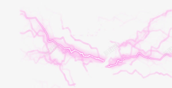 雷电png免抠素材_新图网 https://ixintu.com 紫色雷电 雷电