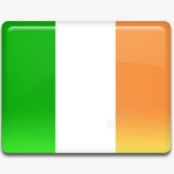 ireland爱尔兰国旗AllCountryFlagIcons图标高清图片