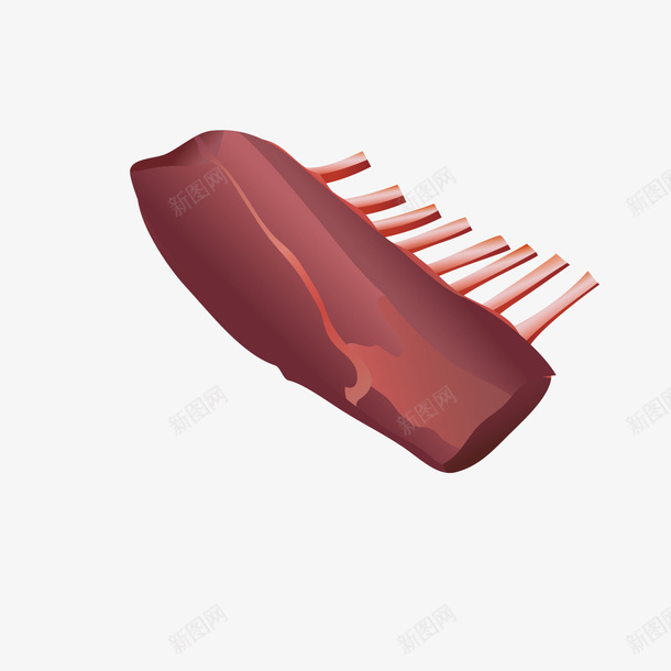 卡通手绘排骨矢量图ai免抠素材_新图网 https://ixintu.com 卡通猪肉 手绘猪肉 猪瘦肉 猪肉 瘦肉 肉食设计 矢量图