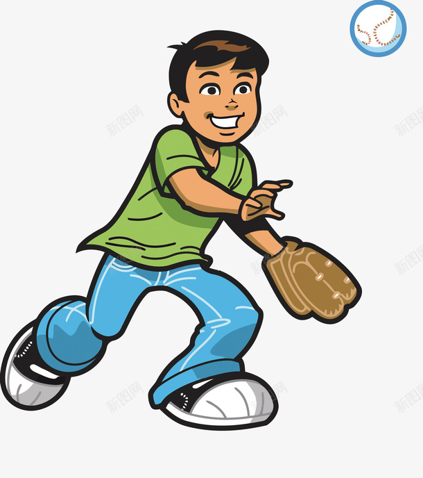 打棒球的小男孩矢量图eps免抠素材_新图网 https://ixintu.com 卡通 手绘 棒球 棒球PNG矢量图 棒球免扣PNG图 男孩 矢量棒球 运动 矢量图