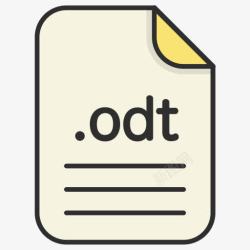 ODT文件文件格式口腔崩解片文本文件高清图片