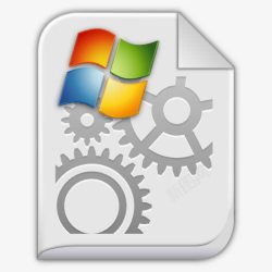 Windows软件xmsdos应用程序可执行文件图标高清图片
