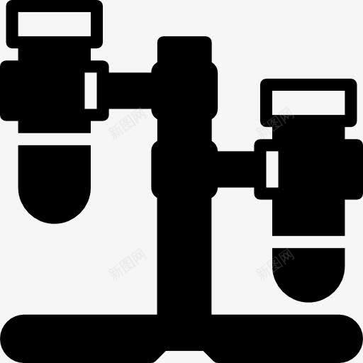 实验室图标png_新图网 https://ixintu.com 化学 化学教育 实验室烧瓶