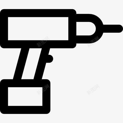 钻井机图标png_新图网 https://ixintu.com 器皿 工具 技术 改进 施工 钻 钻孔机