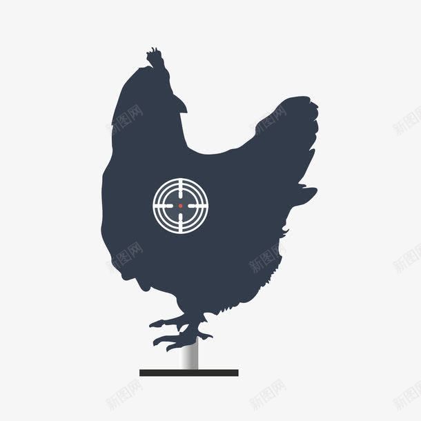 创意移动靶子png免抠素材_新图网 https://ixintu.com 创意 剪影 动物 射击 标靶 移动靶子 靶子 鸡