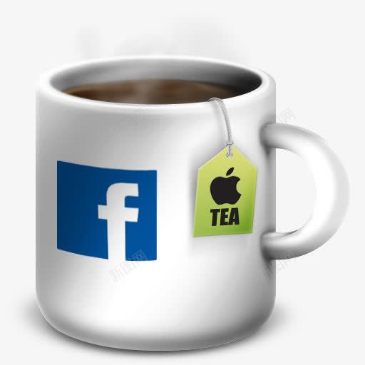 facebook茶杯水杯图标png_新图网 https://ixintu.com facebook 水杯 茶杯