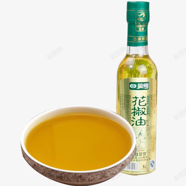 花椒油png免抠素材_新图网 https://ixintu.com 产品实物图 油 花椒油 食用油