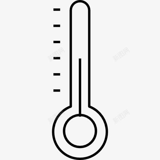 水银温度计测量温度图标png_新图网 https://ixintu.com 冷 水银 测量器具 温度 温度计 热