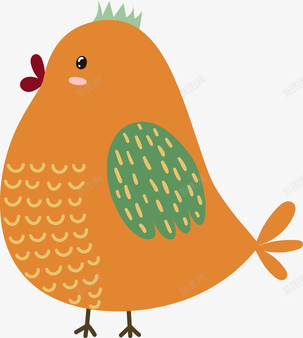 手绘卡通小鸟图标png_新图网 https://ixintu.com 儿童画 卡通小鸟 图标设计 小鸟 小鸟插画 小鸟简笔画 标志设计