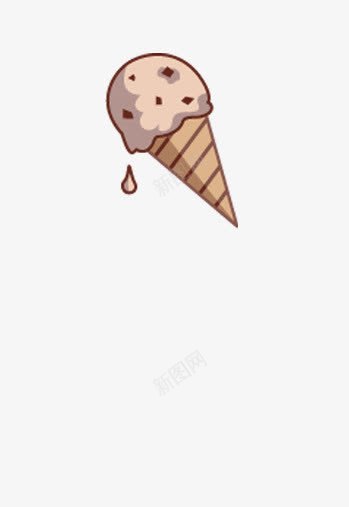 卡通甜筒png免抠素材_新图网 https://ixintu.com 卡通冰淇淋 卡通甜筒 卡通素材 食品