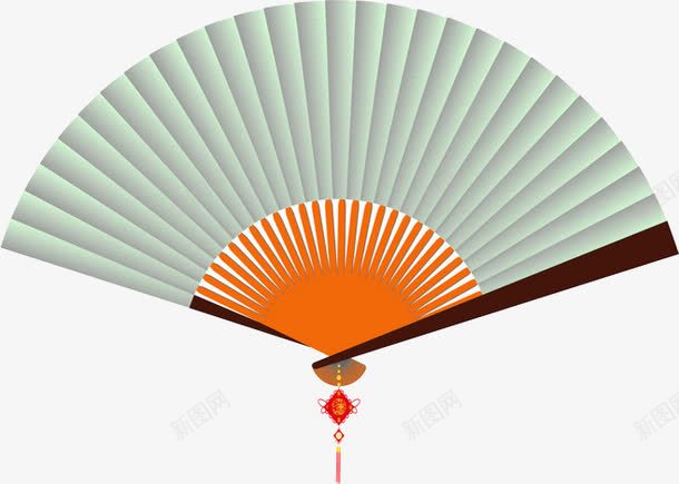 中国风传统折扇png免抠素材_新图网 https://ixintu.com 中国风 传统折扇 折扇