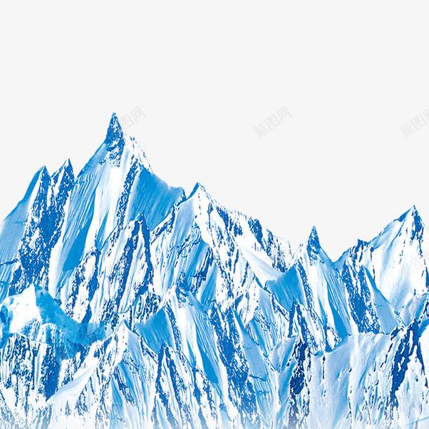 形态各异的冰山png免抠素材_新图网 https://ixintu.com 冰山 山峰 高低不同
