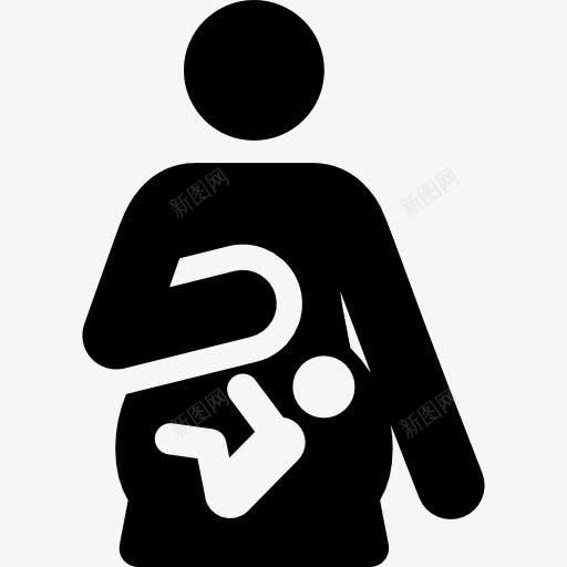 妊娠图标png_新图网 https://ixintu.com femenine 人 女 女人 妊娠 孩子