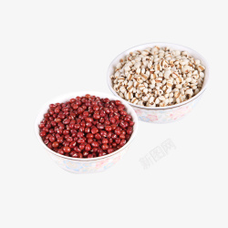 红豆薏米五谷杂粮素材