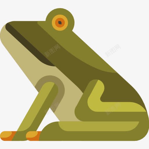 青蛙图标png_新图网 https://ixintu.com 动物 动物园 动物王国 野生动物 青蛙