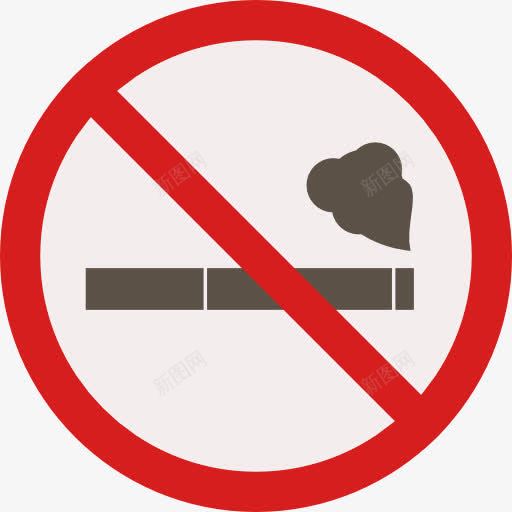 不吸烟图标png_新图网 https://ixintu.com nosmoking 不吸烟 保健和医疗 信令 吸烟 标志 禁止 香烟